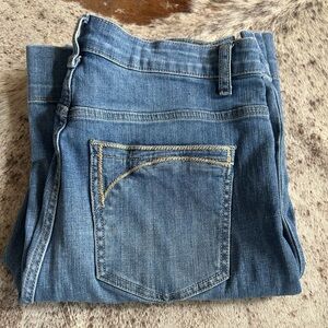 Stetson Women's Straight Leg Jeans in Blue Denim